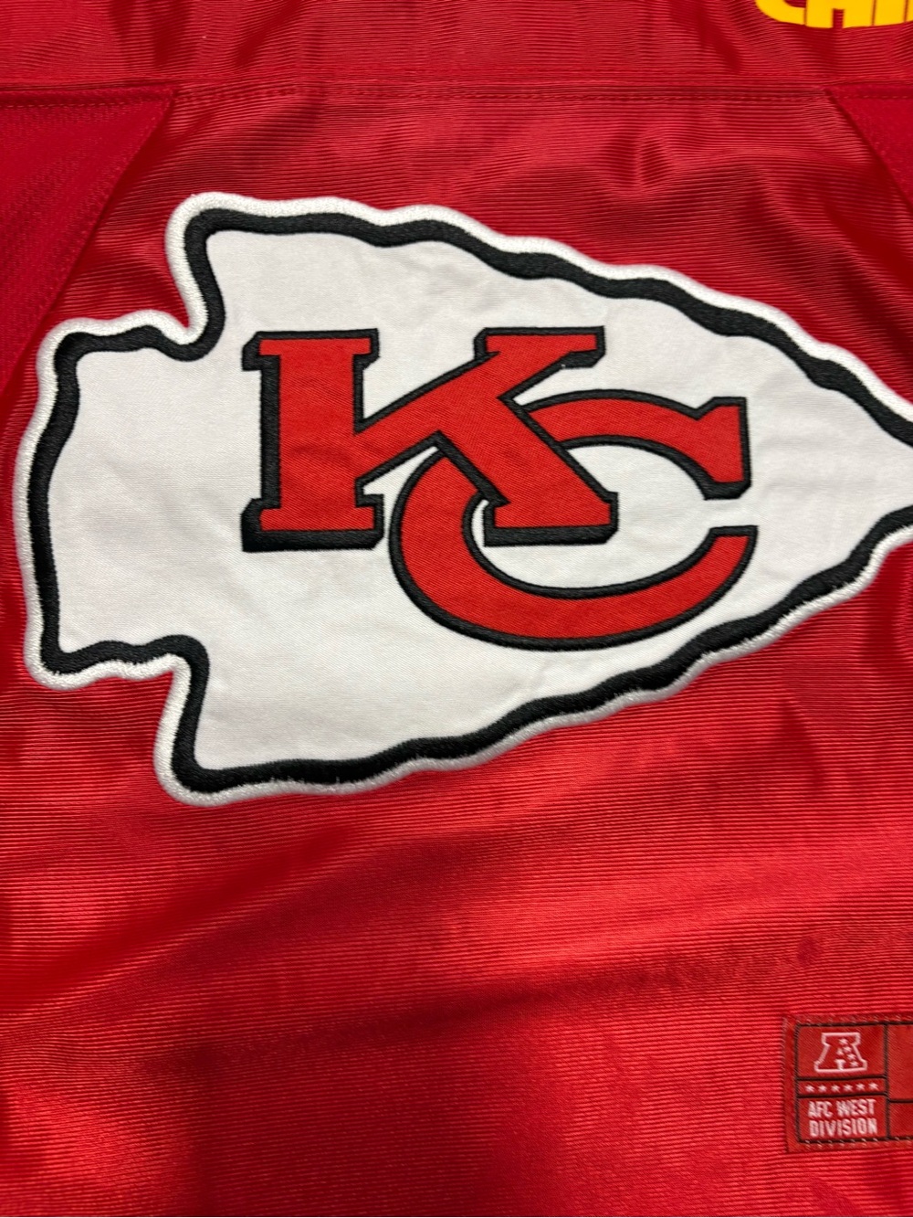 Kansas City Chiefs women’s red short sleeve Jersey top - Picture 4 of 8
